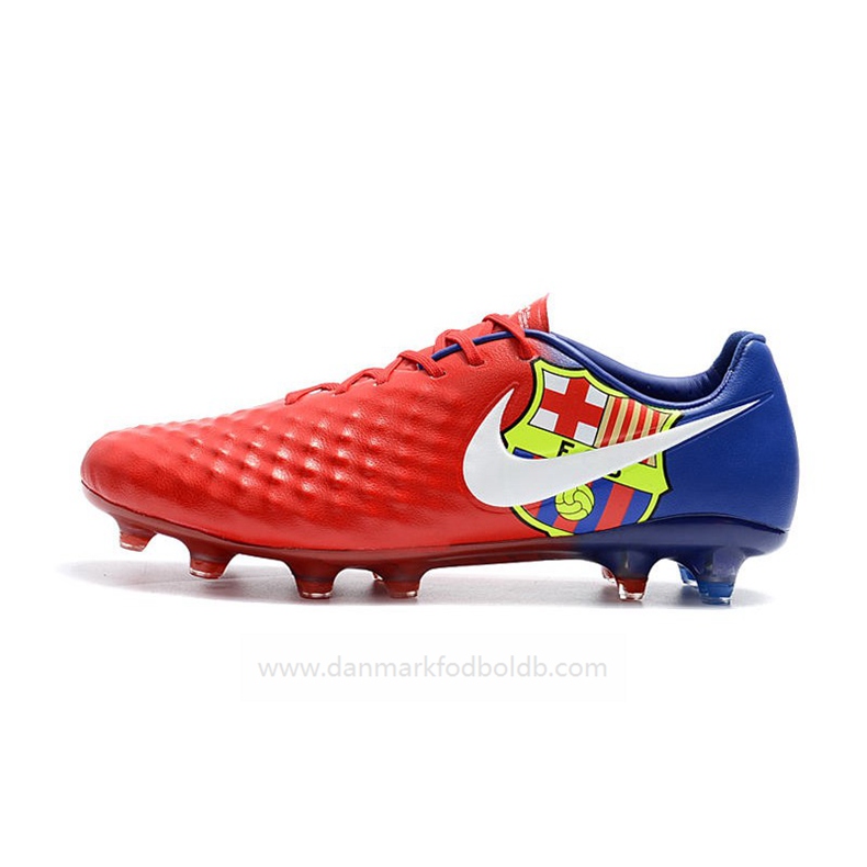 Nike Magista Opus Ii FG Fodboldstøvler Herre – Barcelona Rød